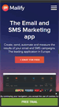 Mobile Screenshot of mailify.com