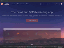 Tablet Screenshot of mailify.com
